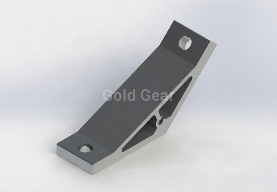 Gold Gear Aluminium Profile อะลูมิเนียมโปรไฟล์ GG-90DS8585-35