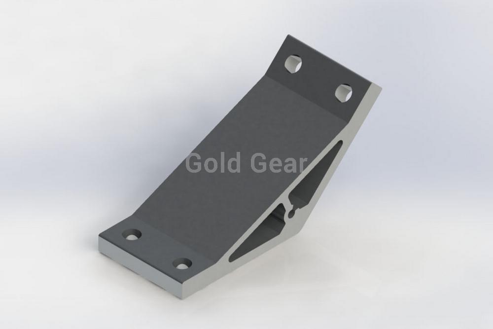 Gold Gear Aluminium Profile อะลูมิเนียมโปรไฟล์ GG-135DS7070-50