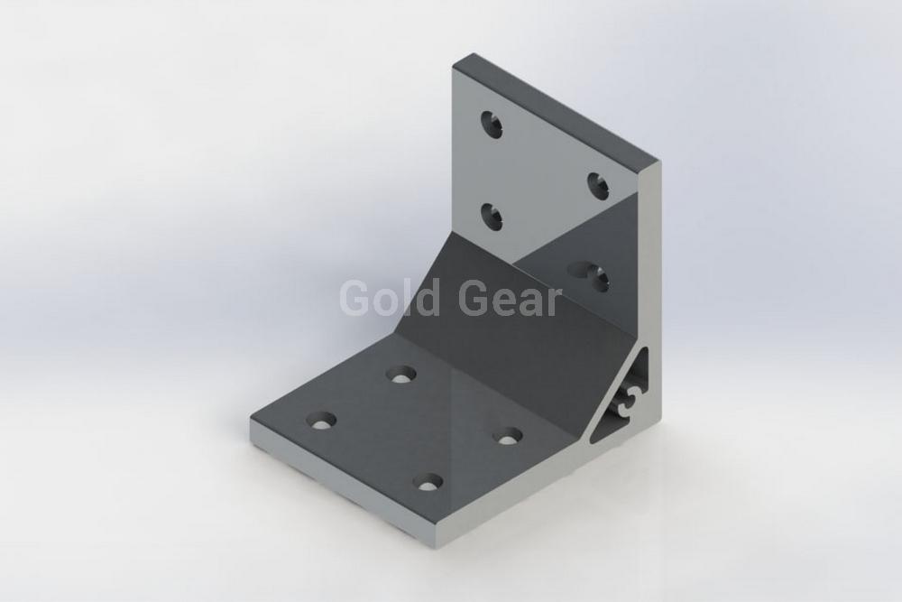 Gold Gear Aluminium Profile อะลูมิเนียมโปรไฟล์ GG-90DS85285-70L