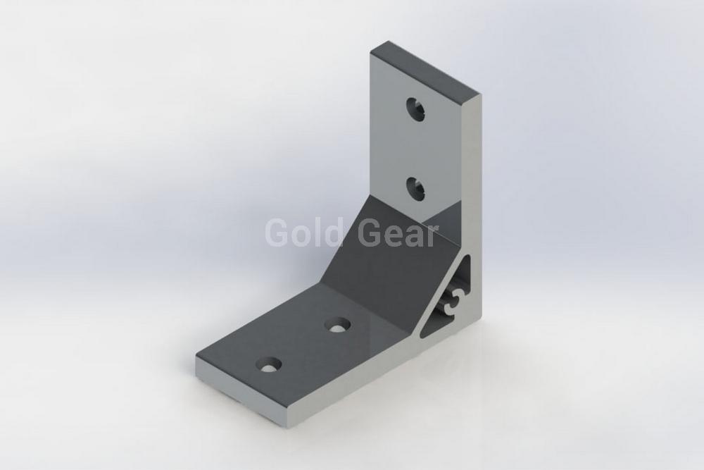 Gold Gear Aluminium Profile อะลูมิเนียมโปรไฟล์ GG-90DS8585-40L