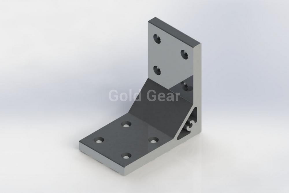 Gold Gear Aluminium Profile อะลูมิเนียมโปรไฟล์ GG-90DS8585-50L
