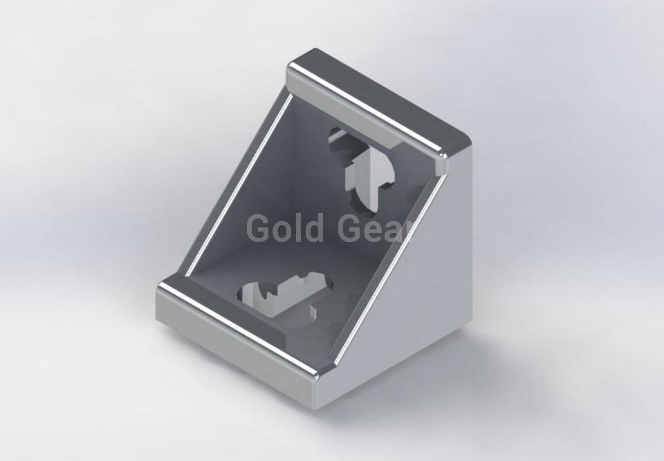 Gold Gear Aluminium Profile อะลูมิเนียมโปรไฟล์ GG10-BK4545