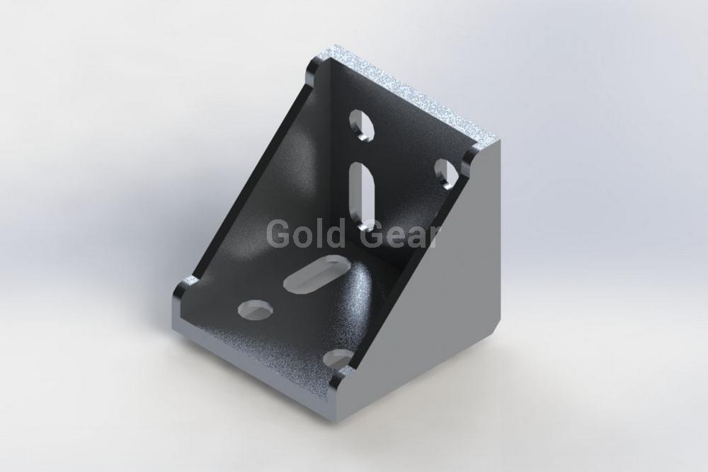 Gold Gear Aluminium Profile อะลูมิเนียมโปรไฟล์ GG8-BK5858
