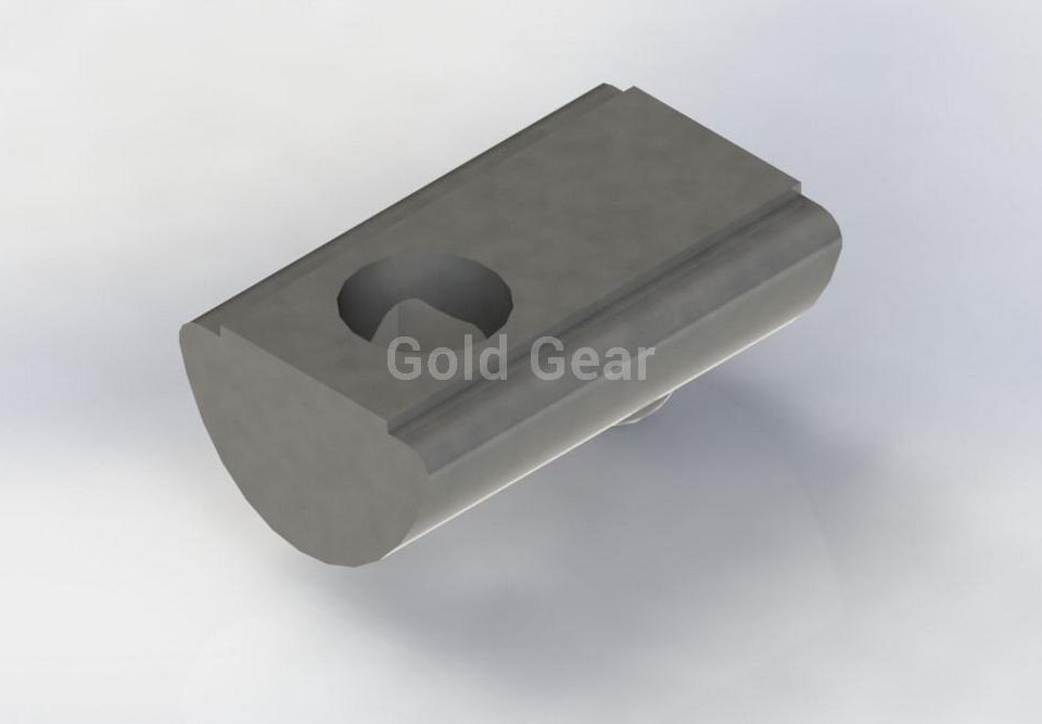 Gold Gear Aluminium Profile อะลูมิเนียมโปรไฟล์ GG8-HRN6-40