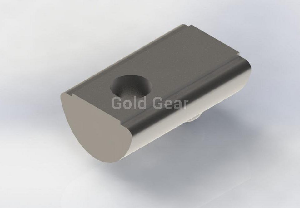 Gold Gear Aluminium Profile อะลูมิเนียมโปรไฟล์ GG8-HRN6-40SS
