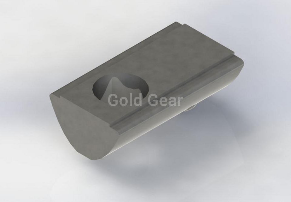 Gold Gear Aluminium Profile อะลูมิเนียมโปรไฟล์ GG8-HRN8-30
