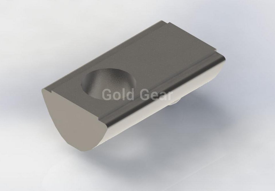 Gold Gear Aluminium Profile อะลูมิเนียมโปรไฟล์ GG8-HRN8-40SS